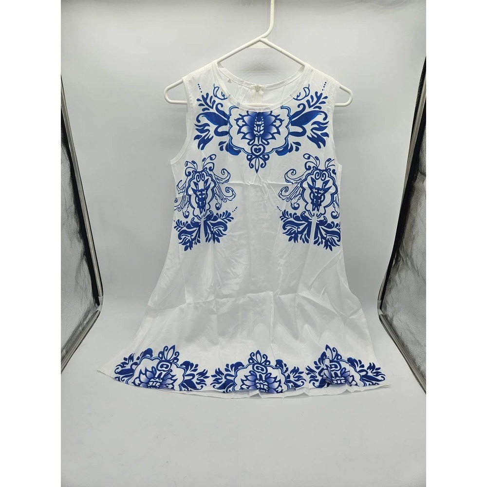 New Ladies Ginger Fizz Porcelain Belle Sleeveless Dress Size XL